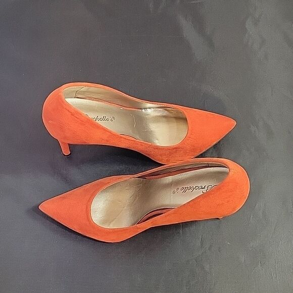 BRECKELLES LUDIA-11 POINTED TOE HIGH HEEL STILETTOS PUMP - Picture 15 of 16